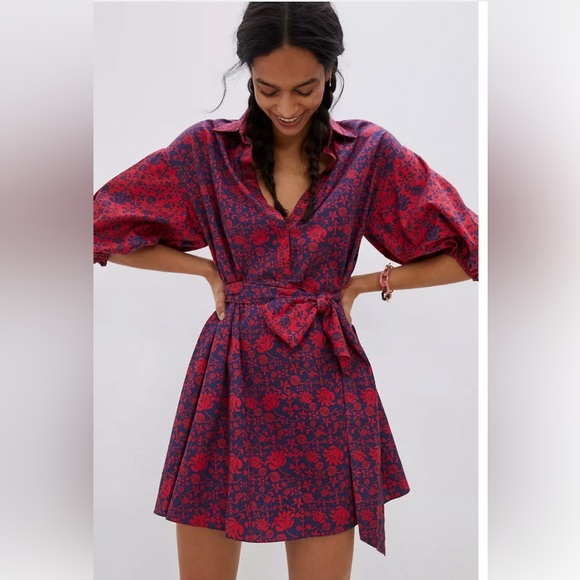 Sachin + Babi Dresses & Skirts - Anthropologie Sachi & Babi Nightingale Mini Dress Size Small❤️💙